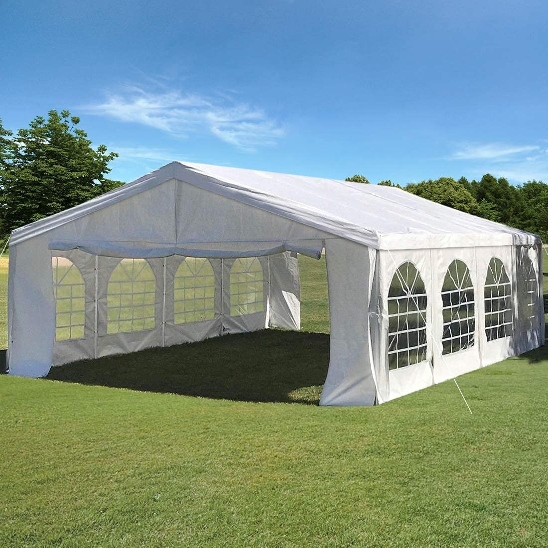 Canopy Tent 20x40 Setup